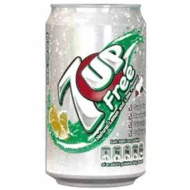 7 Up Free Can 33 cl
