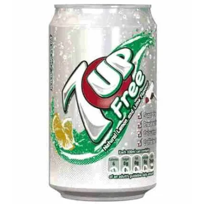 7 Up Free Can 33 cl