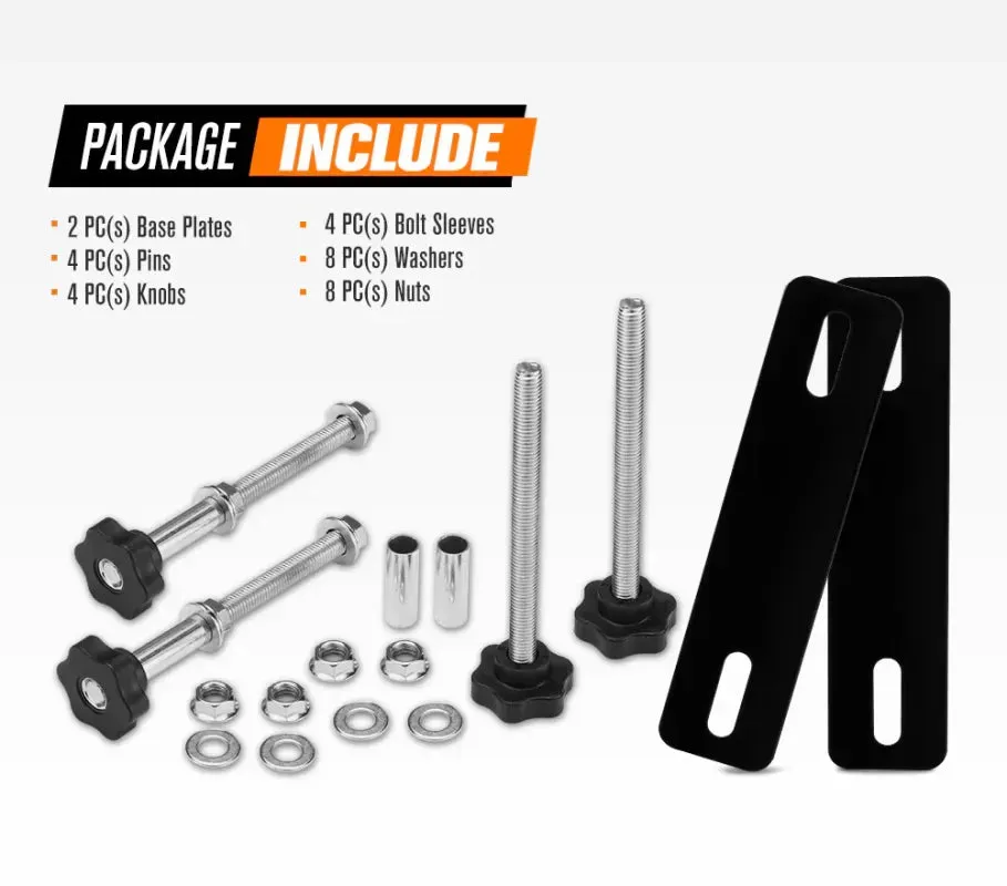Bunker Indust Recovery Tracks Mounting Kit