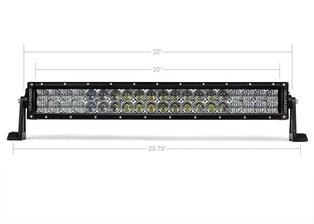 Cali Raised LED 2010-2018 Dodge Ram 2500/3500 22" Bumper Hidden LED Light Bar Brackets Kit