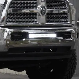 Cali Raised LED 2010-2018 Dodge Ram 2500/3500 22" Bumper Hidden LED Light Bar Brackets Kit