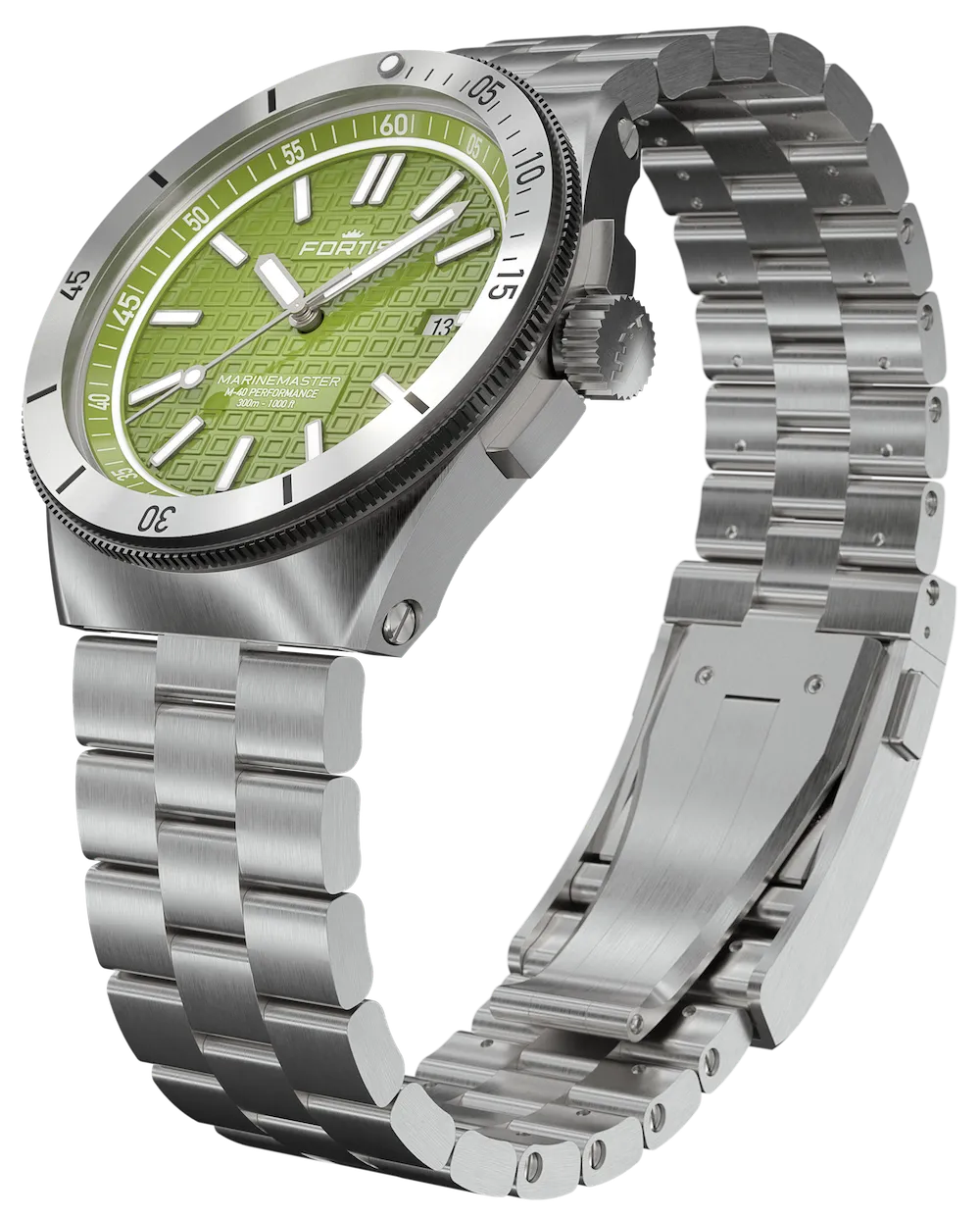 FOR Watch Marinemaster M-4 Woodpecker Green