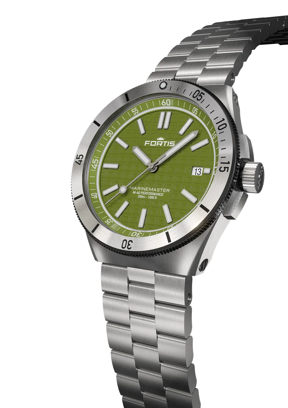 FOR Watch Marinemaster M-4 Woodpecker Green