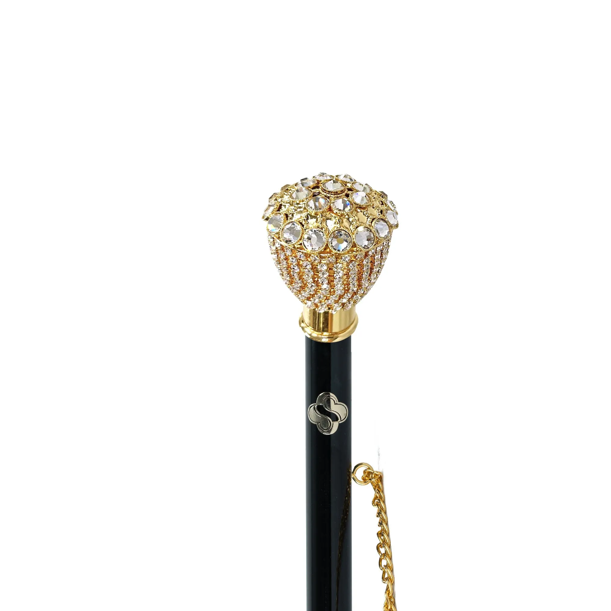 Glamorous Italian Shoehorn: Handmade with Precious Crystals