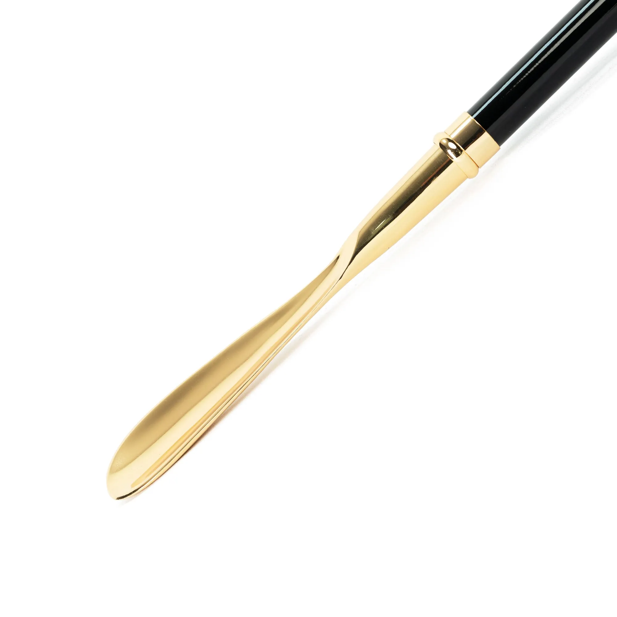 Glamorous Italian Shoehorn: Handmade with Precious Crystals