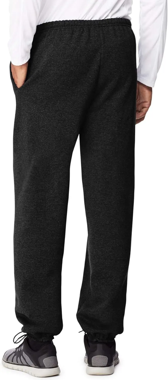 Hanes Men's Sweatpants, Ultimate Cotton Fleece Sweatpants, Joggers with Pockets for Men