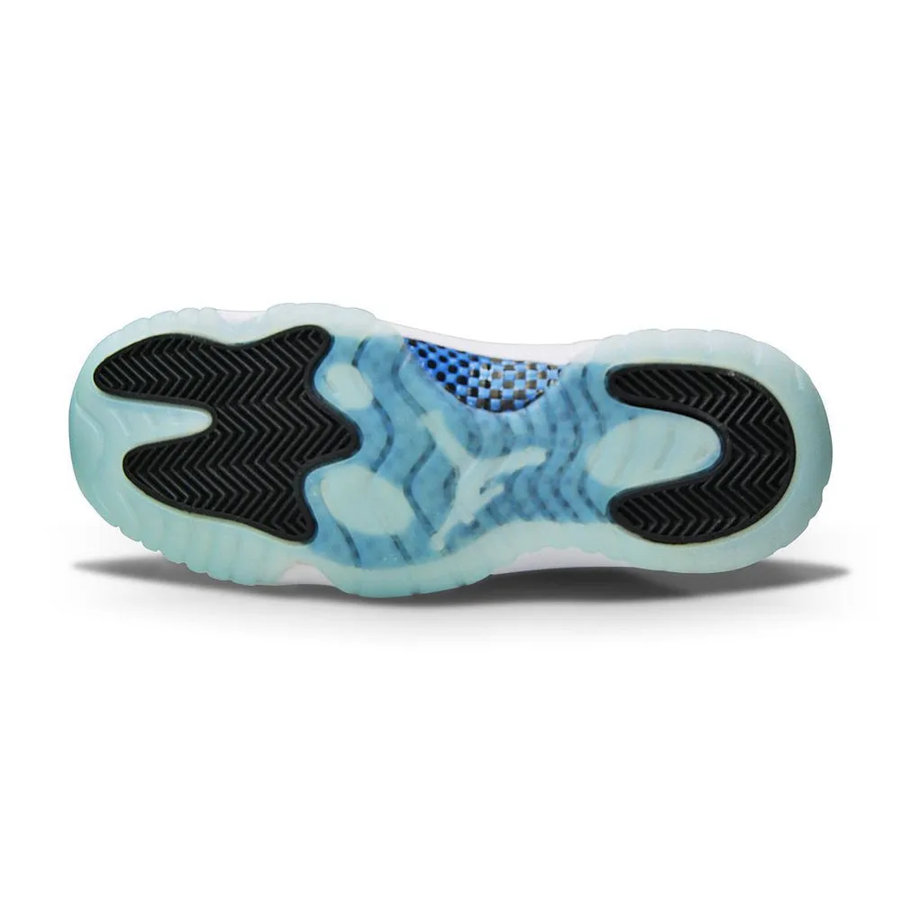Juniors Nike Jordan 11 Retro Low (GS) - 528896 117 - White Legend Blue White Black