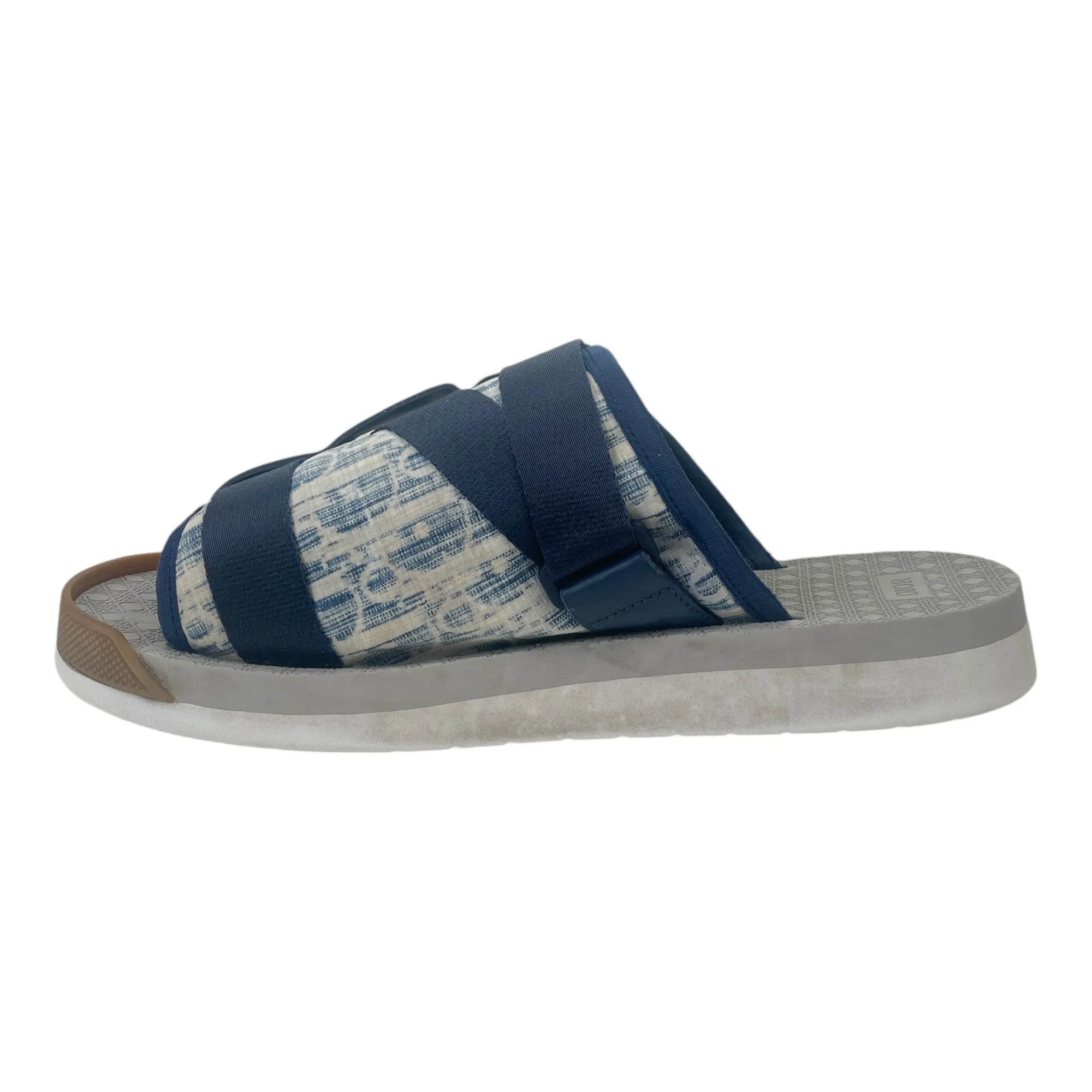 Men's Oblique Alpha Sandals Blue Size EU 43 / UK 9
