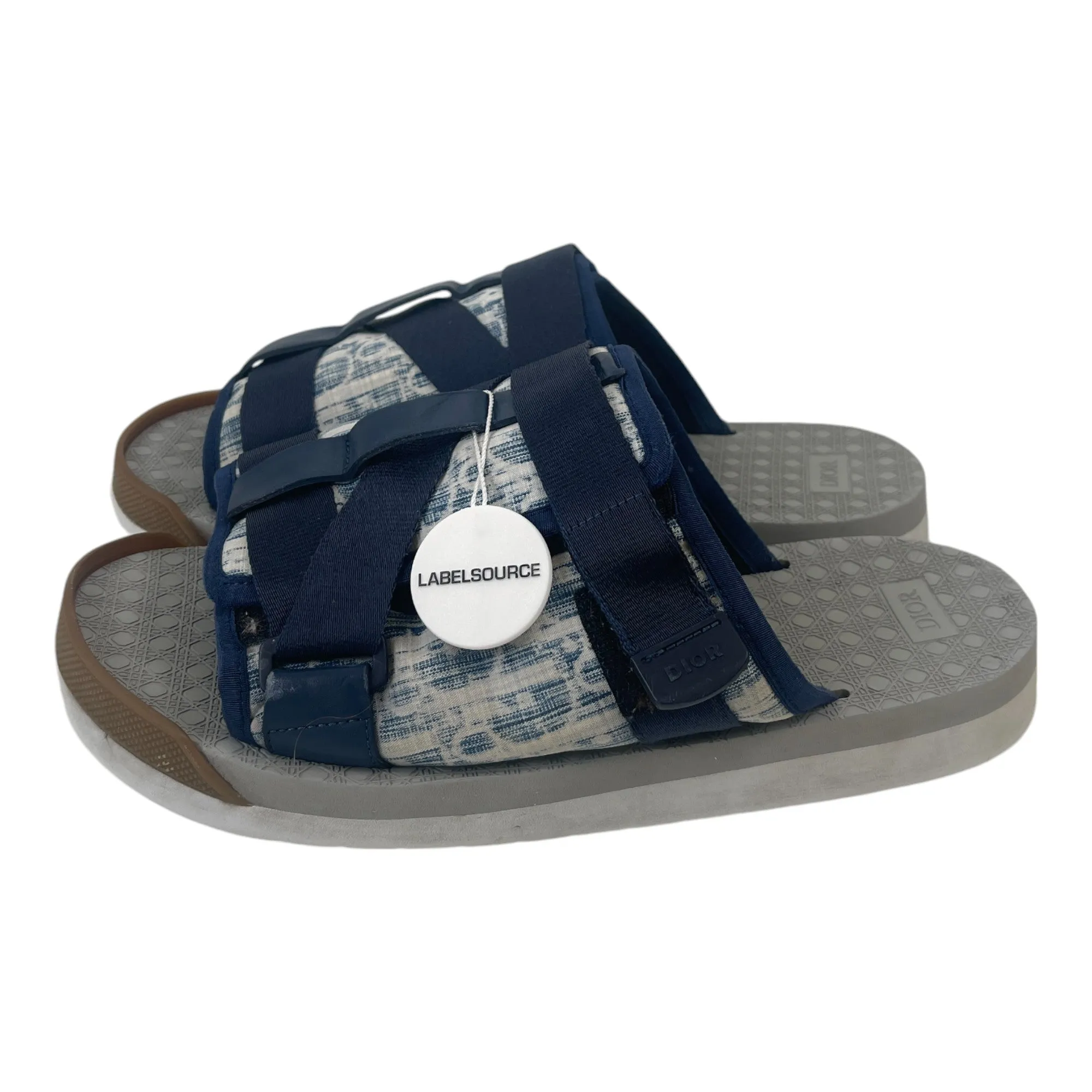 Men's Oblique Alpha Sandals Blue Size EU 43 / UK 9