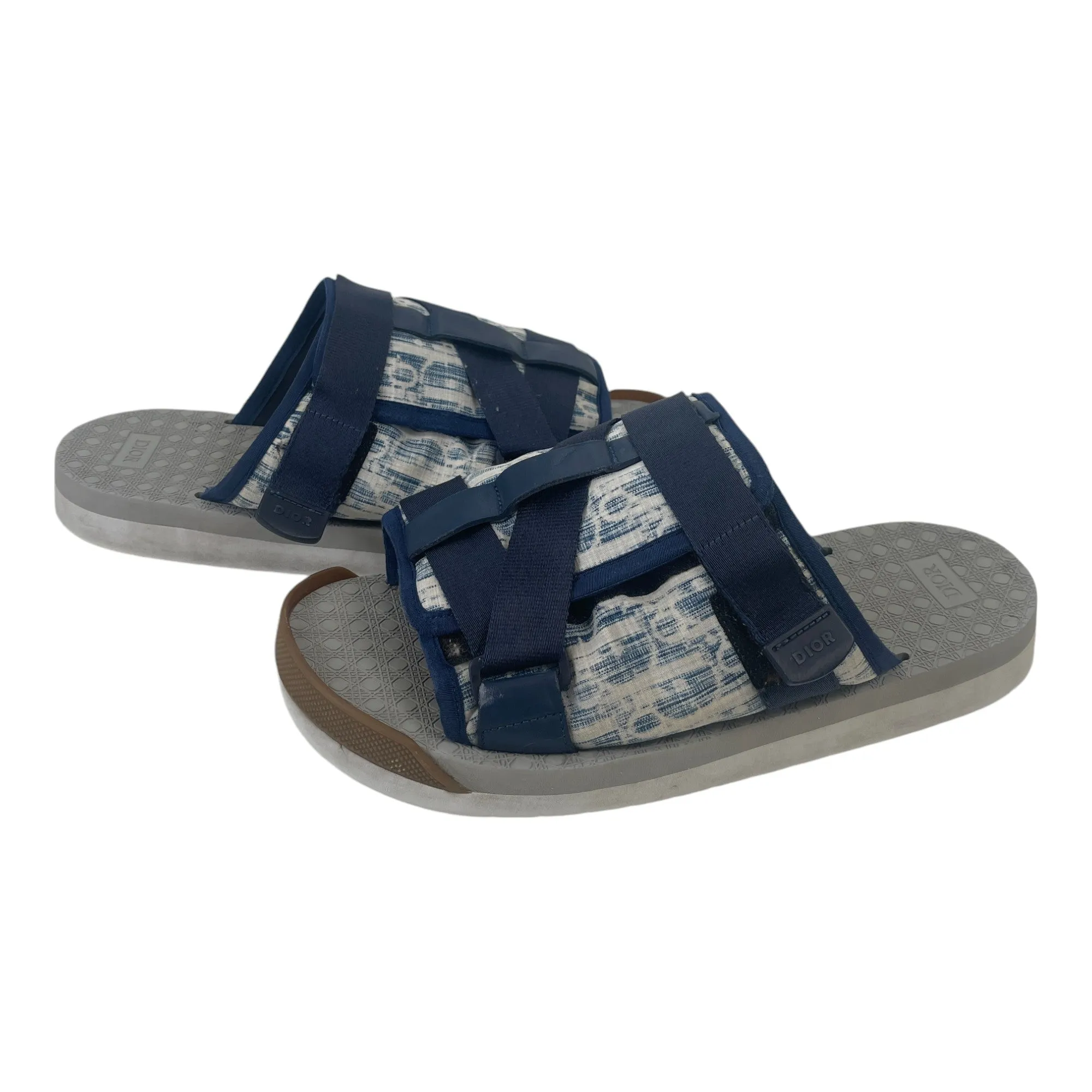 Men's Oblique Alpha Sandals Blue Size EU 43 / UK 9