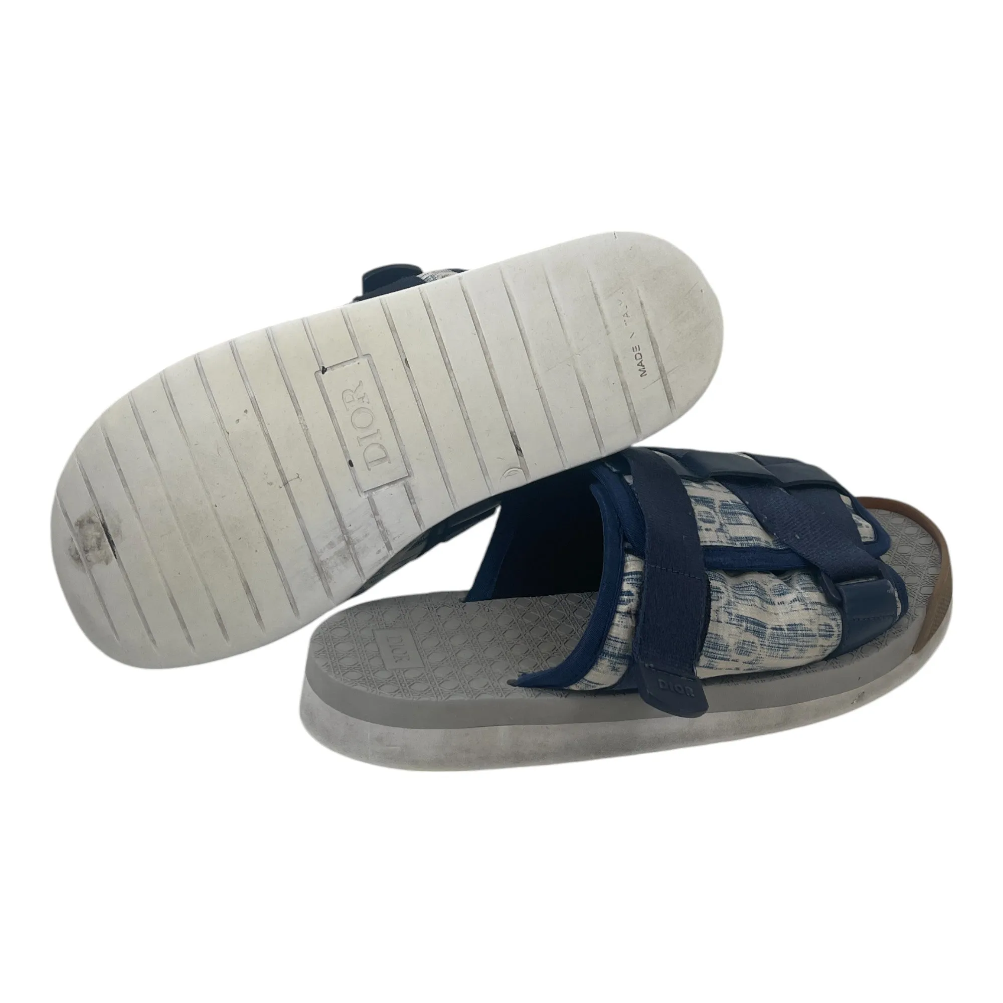 Men's Oblique Alpha Sandals Blue Size EU 43 / UK 9