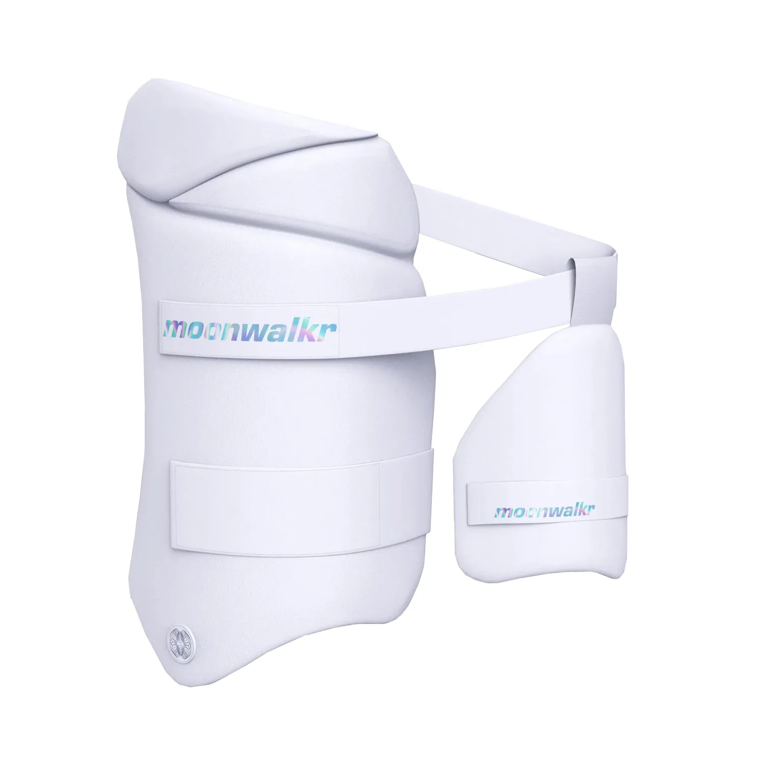 Moonwalkr Left Hand Combo Thigh Guard 2.0 - White