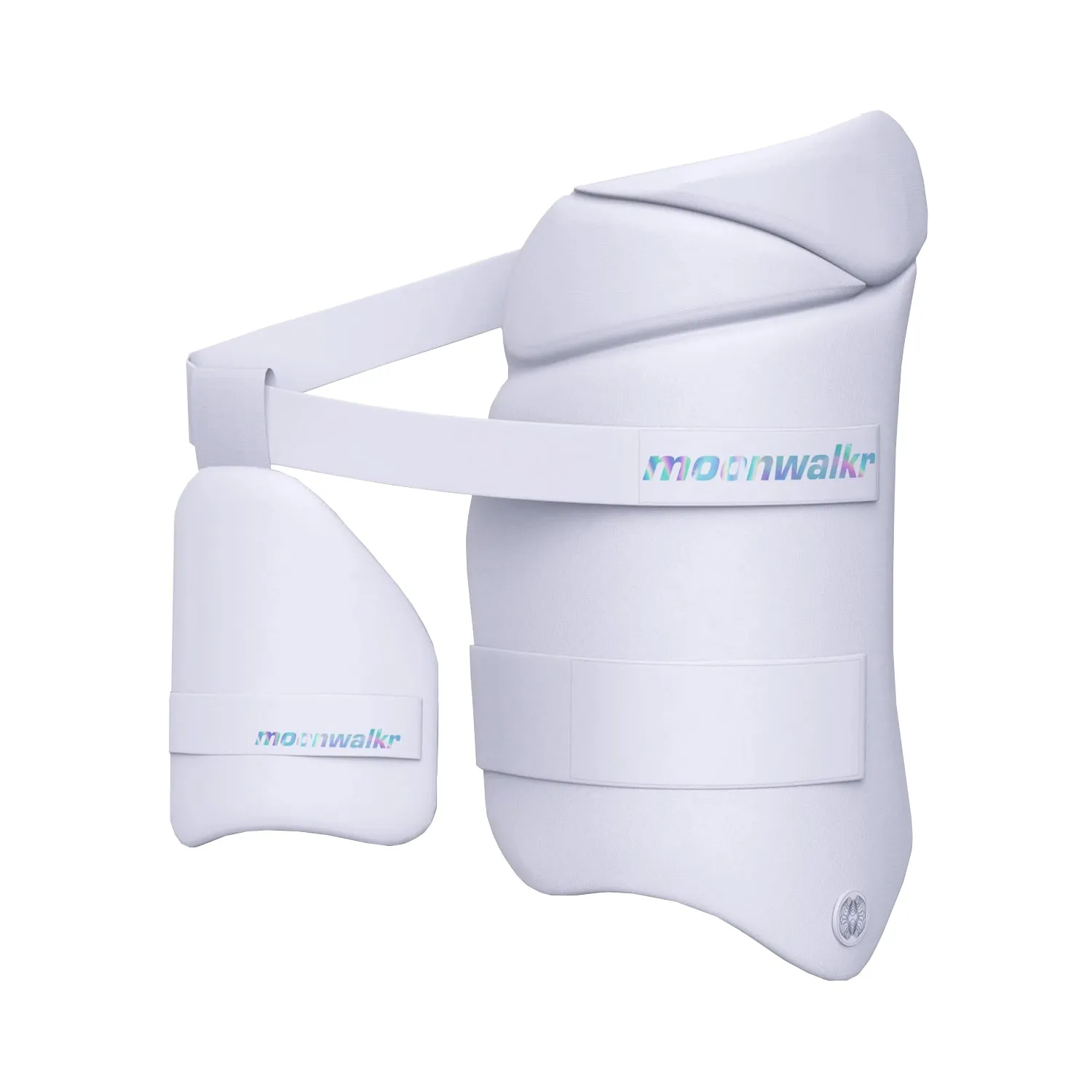 Moonwalkr Right Hand Combo Thigh Guard 2.0 - White