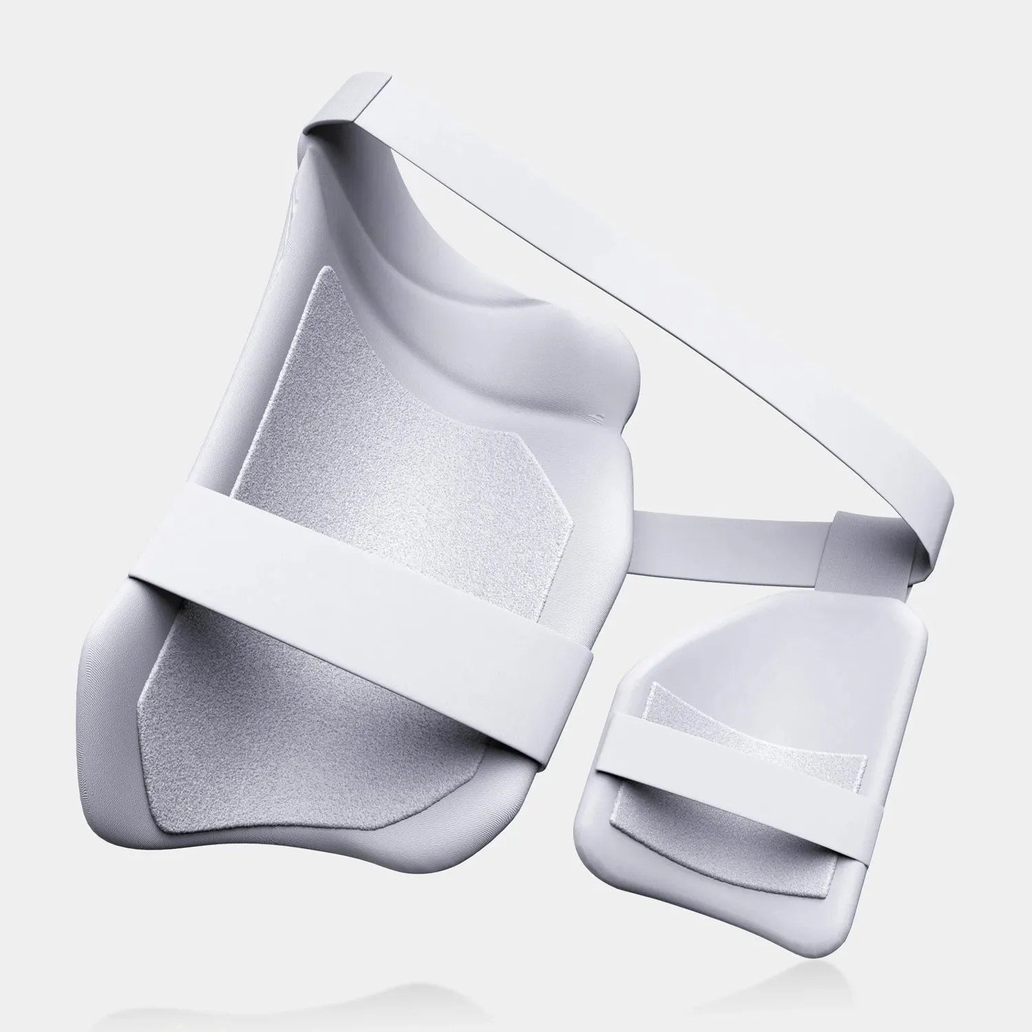 Moonwalkr Right Hand Combo Thigh Guard 2.0 - White