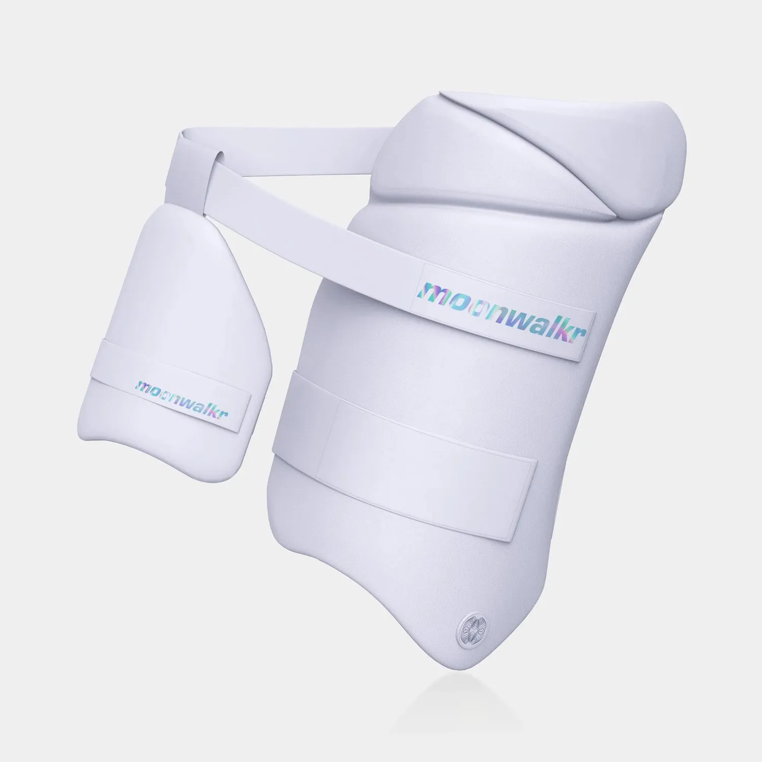 Moonwalkr Right Hand Combo Thigh Guard 2.0 - White