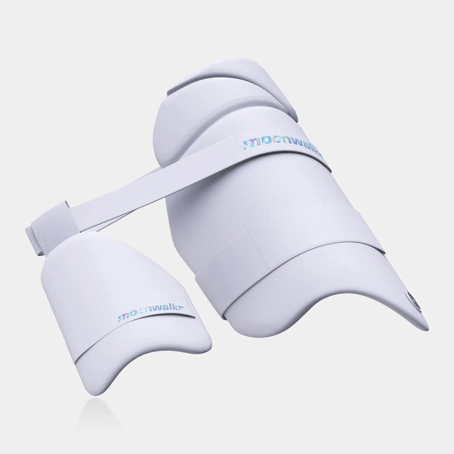 Moonwalkr Right Hand Combo Thigh Guard 2.0 - White