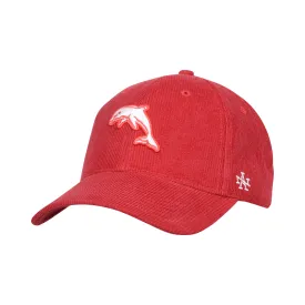 NRL Corduroy Cap - Dolphins - Hat - Adult - One Size