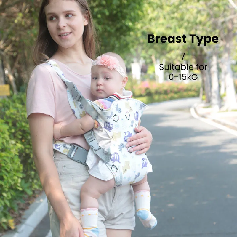 Versatile Ergonomic Baby Carrier for Infants and Toddlers