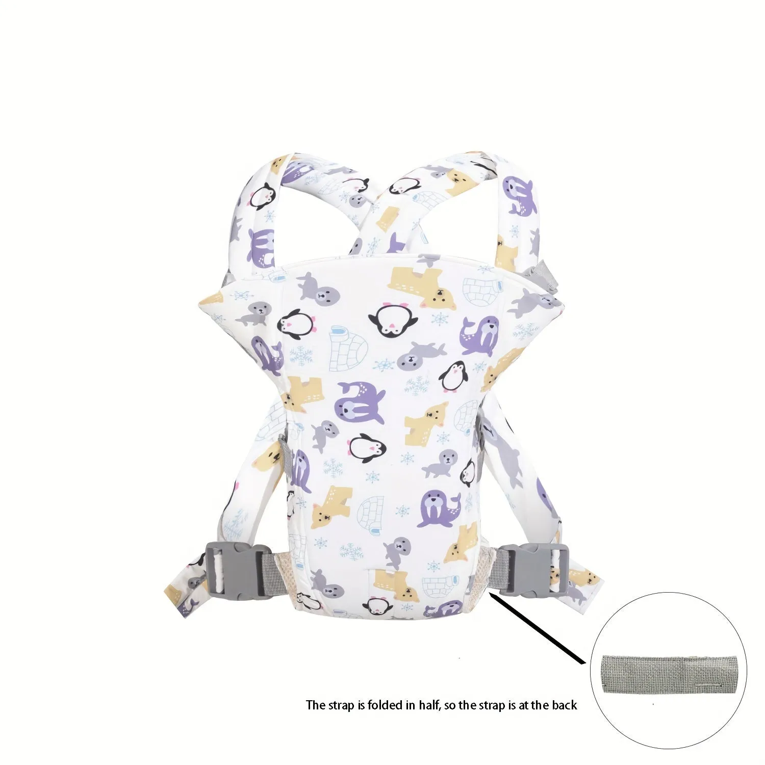 Versatile Ergonomic Baby Carrier for Infants and Toddlers